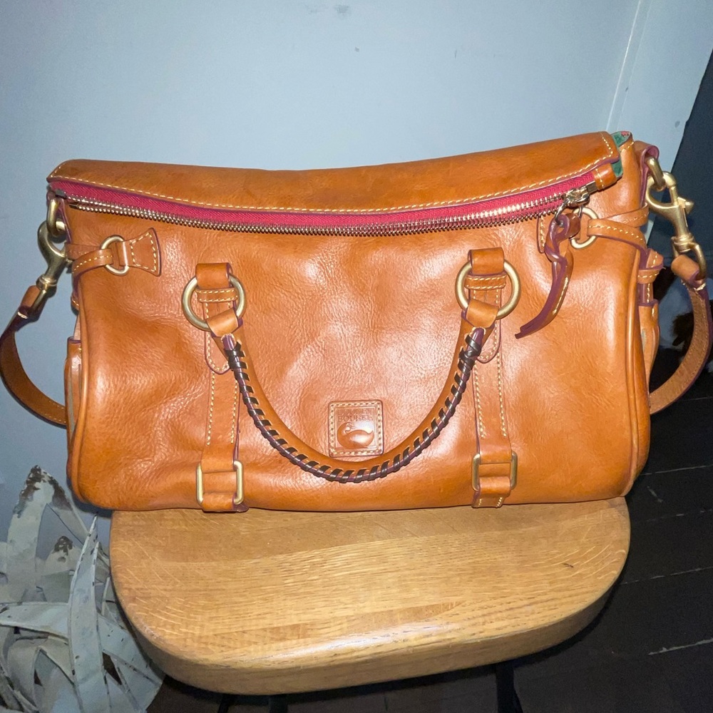Brown Dooney & Burke Crossbody Purse